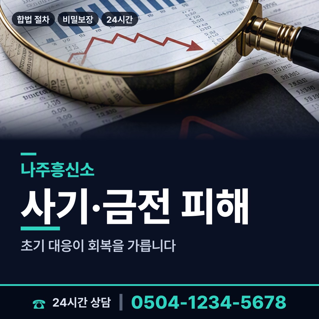나주 영산동 탐정흥신소 상담 안내